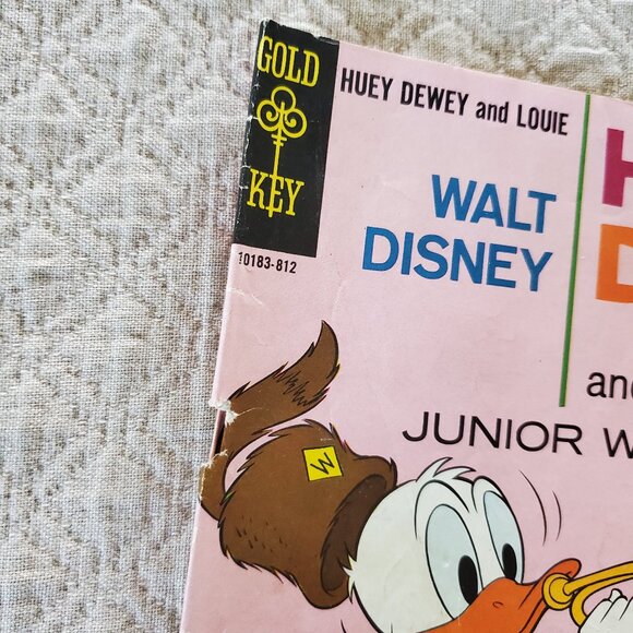 Walt Disney Comic Book Gold Key Huey Dewey & Louie Junior Woodchucks No # 3 1968 - Picture 2 of 11